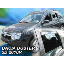 Дефлектори DACIA Duster 5D (+задни) (2010-2018)
