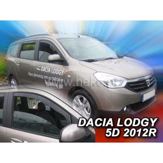 Дефлектори DACIA Lodgy 5D (от 2012)