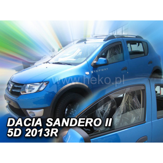 Дефлектори DACIA Sandero Stepway II 5D (от 2012)