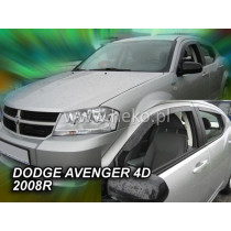Дефлектори DODGE Avenger 4D (+задни) (2008-2014)