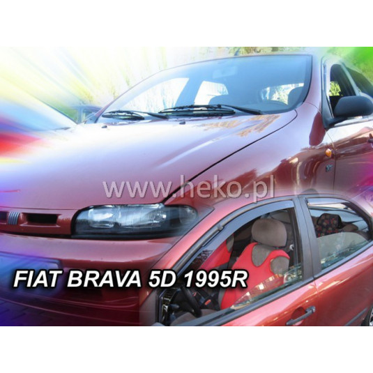 Дефлектори FIAT Brava 5D (+задни) (1995-2001)