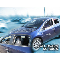 Дефлектори FIAT Bravo 5D (+задни) (2007-2014)