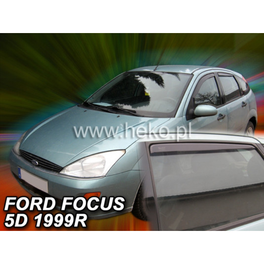 Дефлектори FORD Focus I 5D (+задни) Sedan (1998-2005)