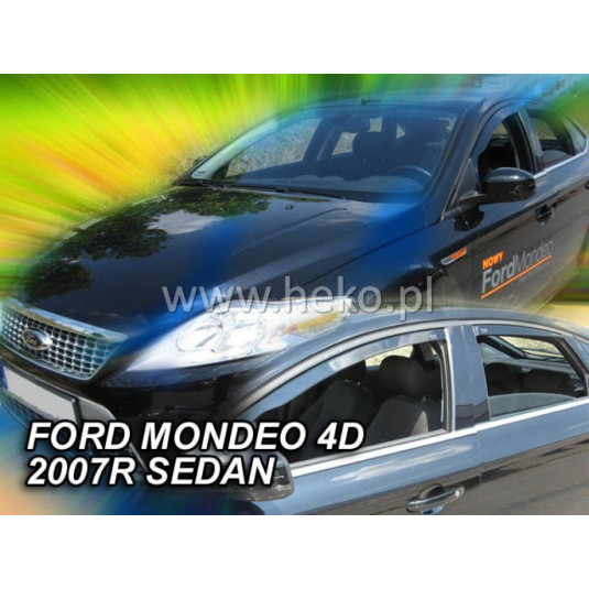 Дефлектори FORD Mondeo 4/5D (+задни) HB/Седан (от 2007)