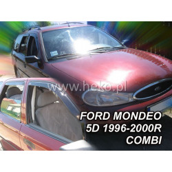 Дефлектори FORD Mondeo 4D (+задни) Combi (1996-2000)