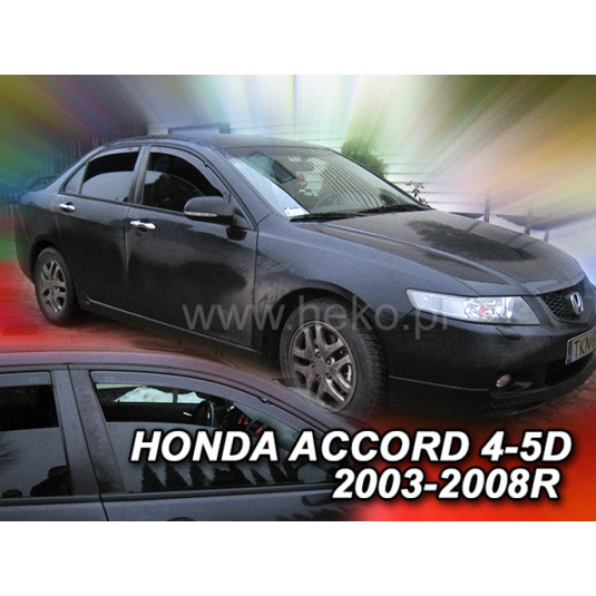 Дефлектори HONDA Accord 4D (2003-2007)