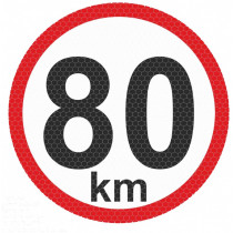 Рефлексна малка лепенка - 80km