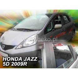 Дефлектори HONDA Jazz 5D (+задни) (2009-2015)