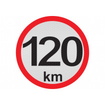 Рефлексивна стикер малка - 120km
