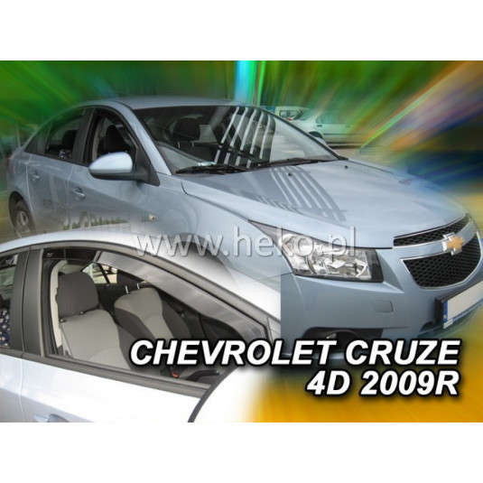 Дефлектори CHEVROLET Cruze 4D (2009-2015)