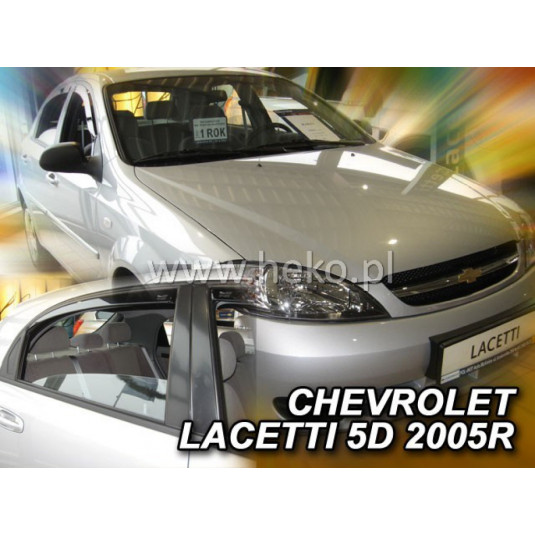 Дефлектори CHEVROLET Lacetti 5D (+задни) Combi (2004-2010)