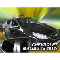 Дефлектори CHEVROLET Malibu IV 4D (+задни) (2012-2015)