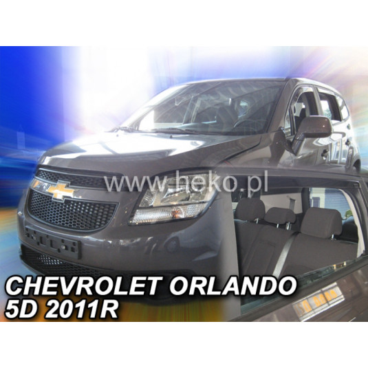 Дефлектори CHEVROLET Orlando 5D (+задни) (2011-2015)