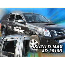 Дефлектори ISUZU D-Max 4D 10R (+задни) (от 2010)