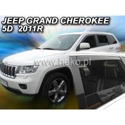 Дефлектори JEEP Grand Cherokee 5D (+задни) (от 2011)