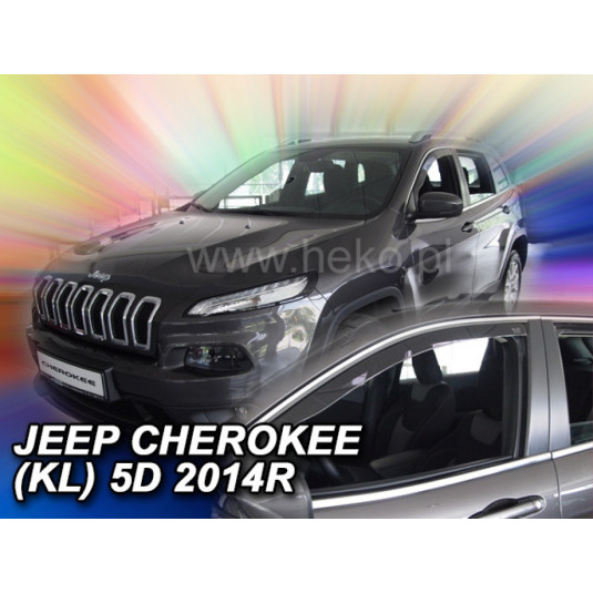 Дефлектори JEEP Cherokee (KL) 5D (от 2013)
