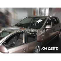 Дефлектори KIA Ceed 5D (+задни) (2007-2012)