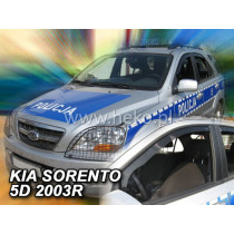 Дефлектори KIA Sorento 5D (+задни) (2002-2009)