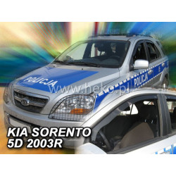 Дефлектори KIA Sorento 5D (+задни) (2002-2009)