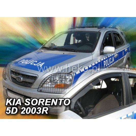 Дефлектори KIA Sorento 5D (2002-2009)