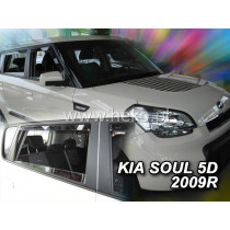 Дефлектори KIA Soul 5D (+задни) (2009-2014)