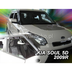 Дефлектори KIA Soul 5D (2009-2014)
