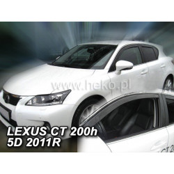 Дефлектори LEXUS CT 200H 5D (от 2011)