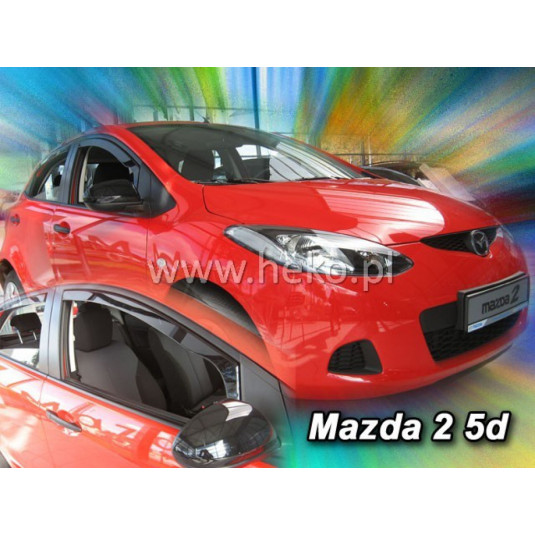 Дефлектори MAZDA 2 5D (2009-2014)