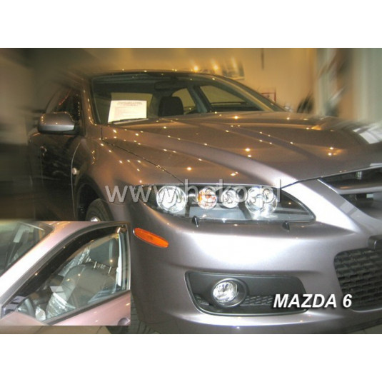Дефлектори MAZDA 6 4/5D (2002-2007)