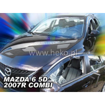 Дефлектори MAZDA 6 4D (+задни) Combi (2007-2013)