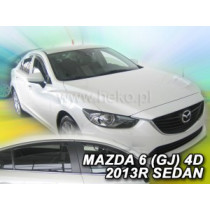 Дефлектори MAZDA 6 4D Sedan (от 2013)