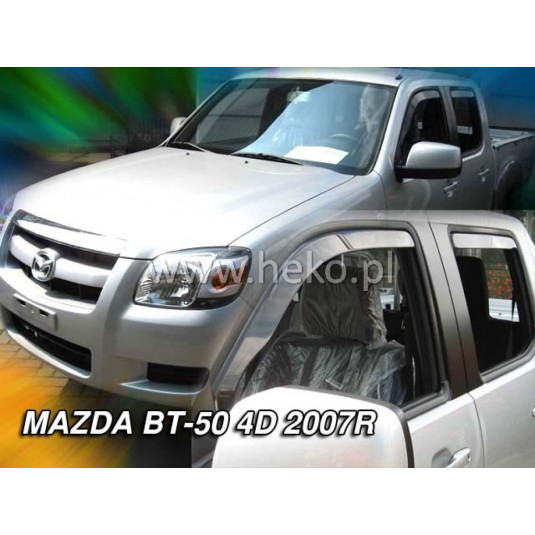 Дефлектори MAZDA BT50 4D (от 2007)