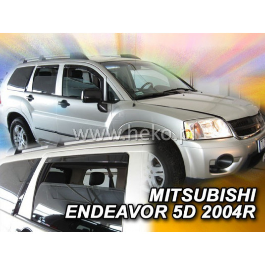 Дефлектори MITSUBISHI Endeavor 5D (+задни) (от 2004)