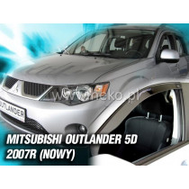 Дефлектори MITSUBISHI Outlander 5D (+задни) (2006-2012)