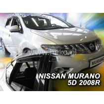 Дефлектори NISSAN Murano 5D (+задни) (2008-2011)