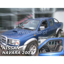 Дефлектори NISSAN Navara Pick up 4D (2001-2005)