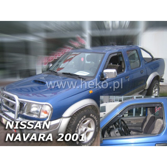 Дефлектори NISSAN Navara Pick up 4D (2001-2005)