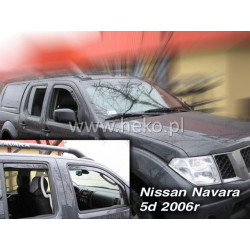 Дефлектори NISSAN Navara Pick up 4D (2005-2014)
