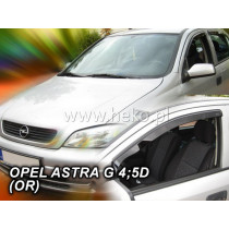 Дефлектори OPEL Astra II G/Classic 5D (+задни) Седан (1998-2004)