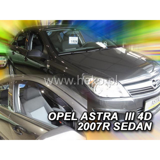 Дефлектори OPEL Astra III H 5D (+задни) Combi (2004-2010)