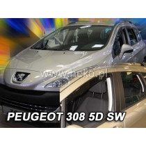 Дефлектори за PEUGEOT 308 5D (+задни) SW (от 2013)