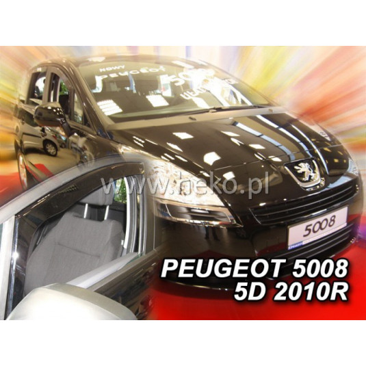 Дефлектори PEUGEOT 5008 5D (2010-2017)