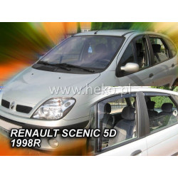 Дефлектори RENAULT Scenic 5D (+задни) (1996-2003)