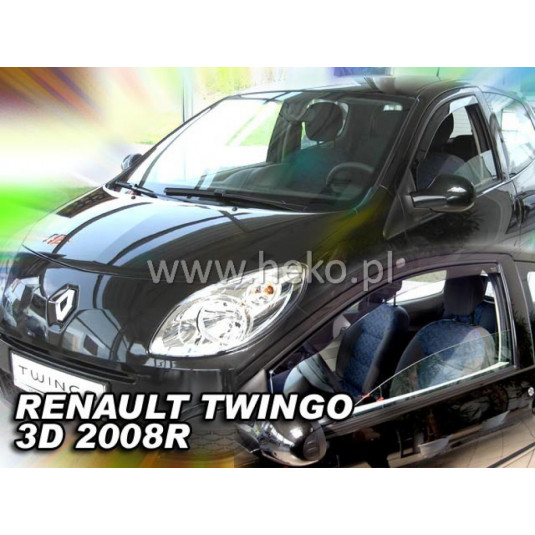 Дефлектори RENAULT Twingo 3D (2008-2014)