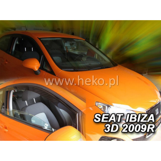 Дефлектори SEAT Ibiza 5D (+задни) (2008-2018)