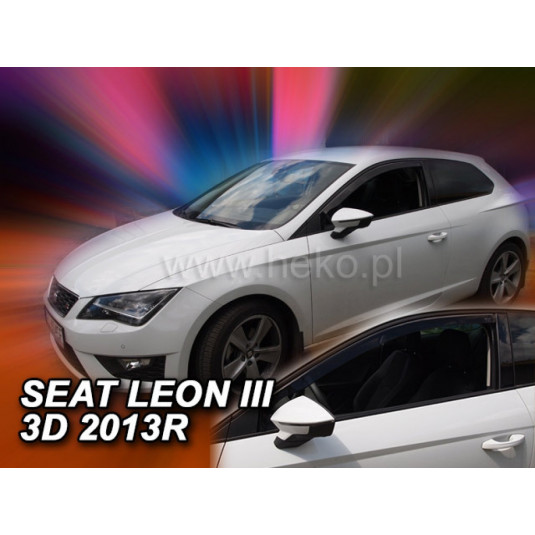Дефлектори SEAT Leon 3D (от 2013)