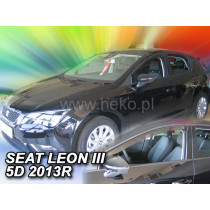 Дефлектори SEAT Leon III 5D (+задни) HB (от 2013)