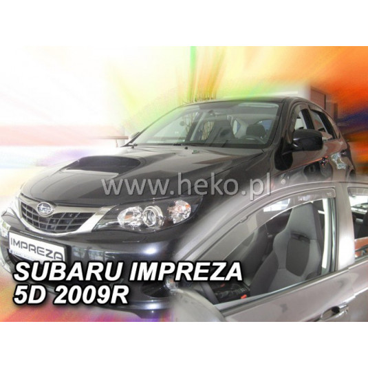 Дефлектори SUBARU Impreza GH 5D (2008-2011)