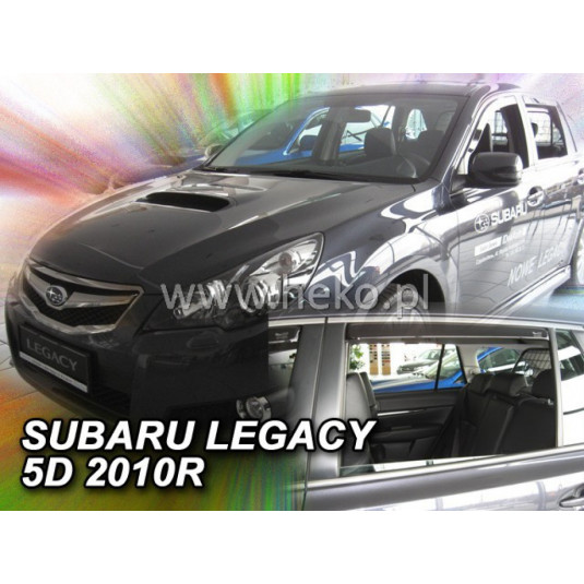 Дефлектори SUBARU Legacy V 5D (+задни) (2010-2015)