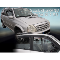 Дефлектори SUZUKI Grand Vitara 5D (+задни) (1998-2005)